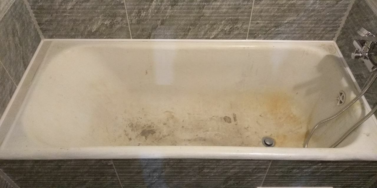 реставрация чугунной ванны фотографии